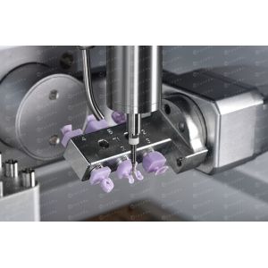 Yucera 5-axis 6X Cadcam Dental Wet Milling Machine Equipment for Lithium