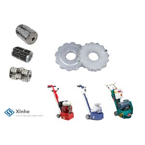 Scarifying Machine Tungsten Carbide Edco Parts Interchangeable Cutter Assemblies