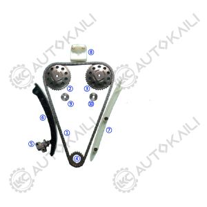 China Timing Chain Kit For OPEL / VAUXHALL AGILA Z 10 XE 973CC(00.9-05.8) Z 10 XEP 998CC(00.2-06.11)Z 12 XE 1199CC (00.9-) Z 12 XEP 1229CC(04.7-06.11) ASTRA G / Mk IV X 12 XE 1199CC (98.9-00.9) Z 12 XE(00.9 on sale
