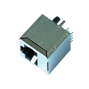 855085001 Vertical RJ45 Jack 8P8C Shielded Modular Connector Top Entry