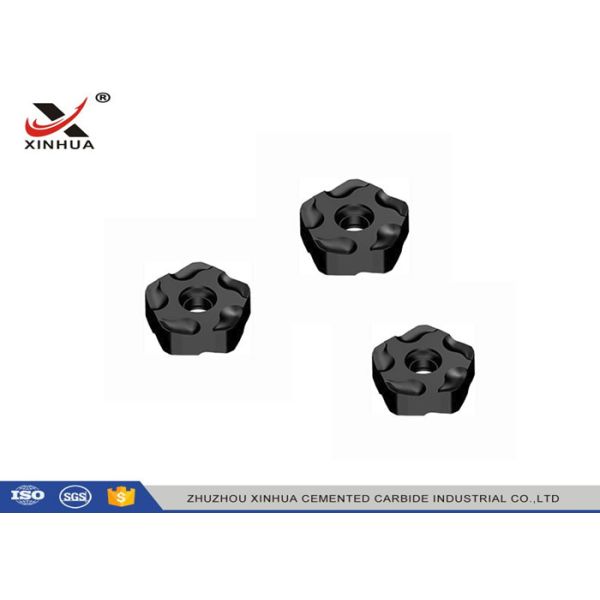 Pentagon Whirlwind Carbide Milling Inserts 10 Cutting Edges FMD02 YBM253 Grade