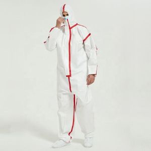 Waterproof Disposable Impervious Coverall Non Woven Workwear Overall PPE Set