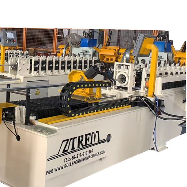 Quality Galvanized Steel U Channel Roll Forming Machine Cr12 Metal Stud Machine for sale