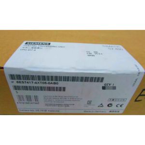 Wholesale SIEMENS 6ES7417-4XT05-0AB0 SIMATIC S7-400 417-4 CPU WITH MPI/DP, 30MB MEMORY 3RD/4TH INTERFACE PLUG-IN IFM MODULE from china suppliers