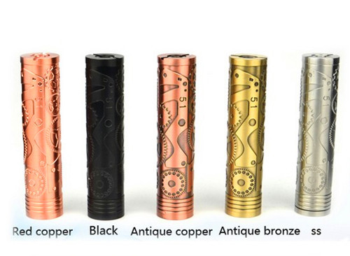Quality Unique steampunk mech mod patented mod steampunk mod clone for sale