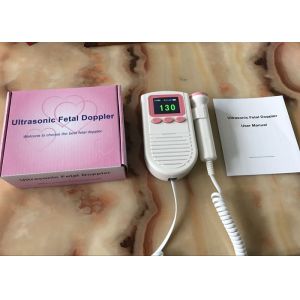 2Mhz Probe FD -03 Pocket Fetal Doppler Prenatal Heart Monitor Color LCD Display