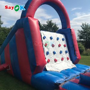 Double Stitched Inflatable Obstacle Course Inflatables Outdoors Giant Inflatable