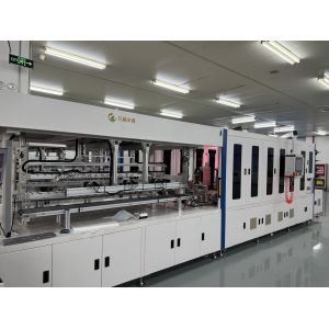 High Precision Laser Solar Panel Welding Machine With Air Consumption 3200L/Min