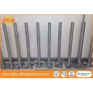 Scaffolding adjustable screw base jack Q235 hollow base jack with 600mm, 780mm