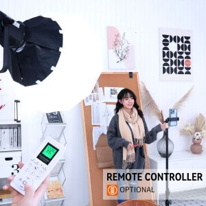 200w Cob LED Studio Lights With Remote Control Indoor Photography Lighting