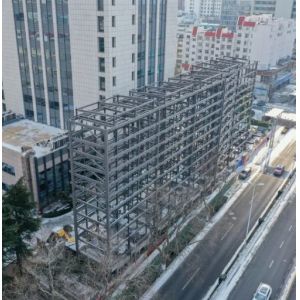 Bolt Concection Easy Install Prefabricated Steel Frame Automatic Car Parking