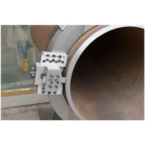 Heavy Duty Pneumatic Pipe Cutting Beveling Machine Single Point 1 Year Warranty