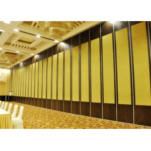 Movable Partition Operable Walls In Fabric With Sponge Soft Cover For Convention