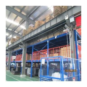 Industrial Steel Platform Warehouse Pallet Racking Customized With Stairs