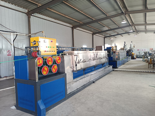 Advanced PP extrusion equipment PP strapping production line PP strapping machine with single screw extruder