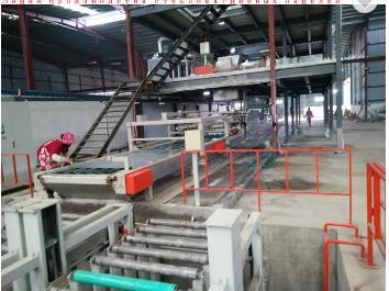 Prefabricated House Eps Sandwich Panel Machine , Cement Automatic Sandwich