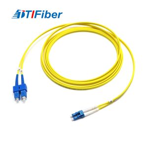 Fiber Optic Patch Cord G652d 9/125um Single Mode G657a Sx 2.0mm Sc To Sc Upc