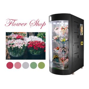 Holland Denmark Customized 24 Hour Fresh-Cut Flower Vending Machine with