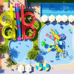 Wholesale OEM Water Park Layout Design Water Slide Design With Master Planning from china suppliers