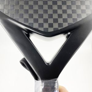 Custom Padel Tennis Racquet Diamond 12k Beach Tennis Paddle Racket