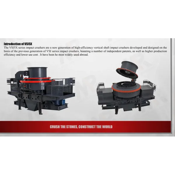 Vertical Shaft Sand Making Machine