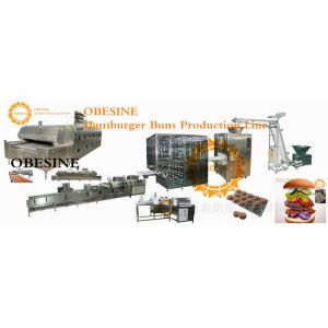 OBESINE full automatic Hamburger Buns Production Line,Automatic Sandwich bread