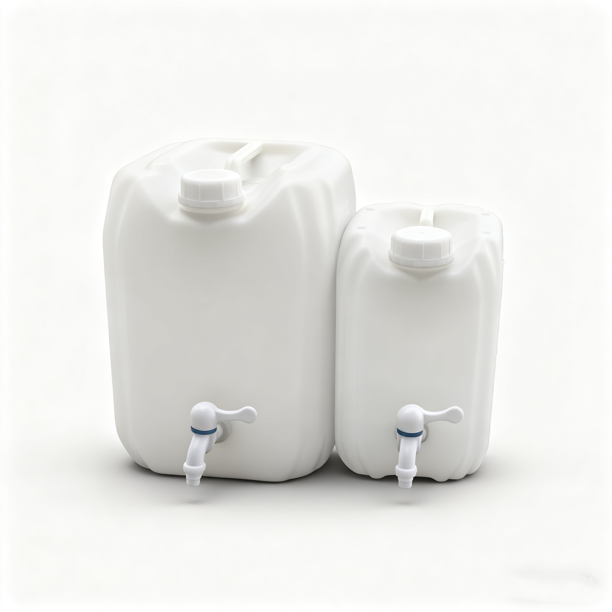 Leak-Proof 10 liter Plastic Jerrycan with tap Stackable and Chemical Resistant for Versatile Storage Solutions