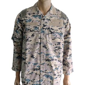 ACU Military Field Training Uniform Twill And Rip Stop Fabric Cotton Polyester