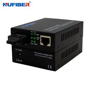 China 10/100M MM 2KM SC Dual Fiber Optical Media Converter on sale