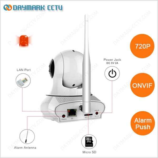 Wireless Alarm IP Camera for Home Alarm System
