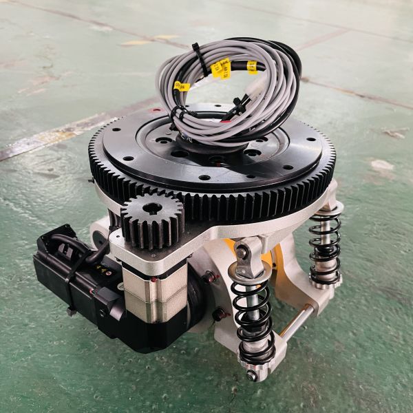 300KG Load 750W Motor Drive Wheel Heavy Duty Robot Wheels For Small Service
