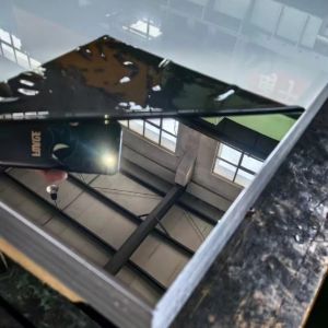 One Side Mirror Glossy With Protective Paper & Other Side Matt 304 Stainless