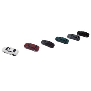 1:200 scale ABS plastic model painted car for model building metarial or toys