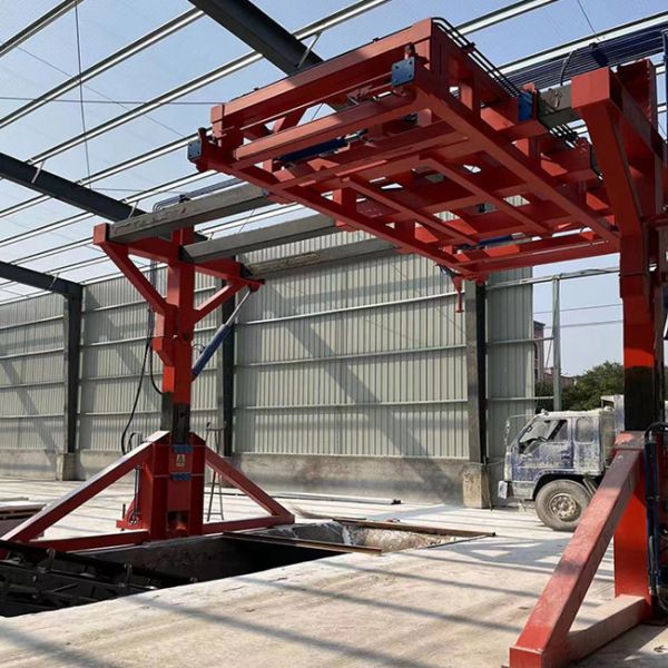 Operate Smoothly Container Flipper Equipment Metal Flip Angle Container Specific