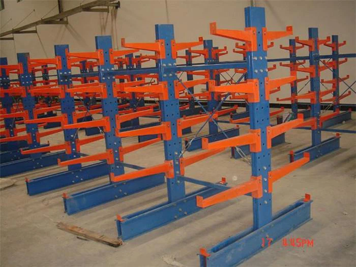 Steel Manufacture Warehouse Metal Heavy Duty Cantilever Racking for Rebar Storage