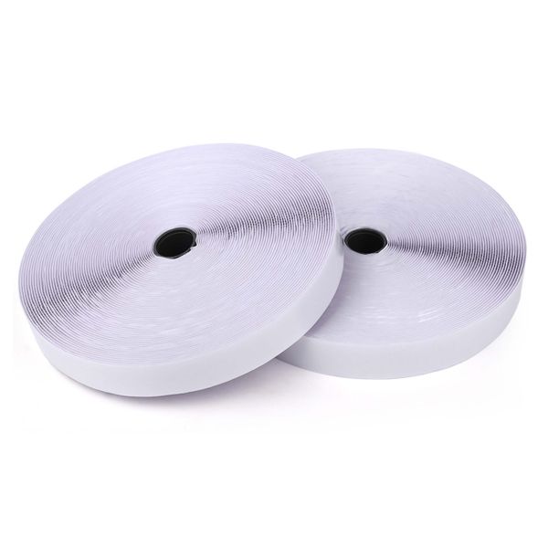 DANSKY Custom Adhesive Hook and Loop Fastener Tape Strong Sticky Adhesive Back Glue Hook and Loop