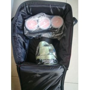 Leica Type Triangle prism set with tribrach and adapter with the plastic case