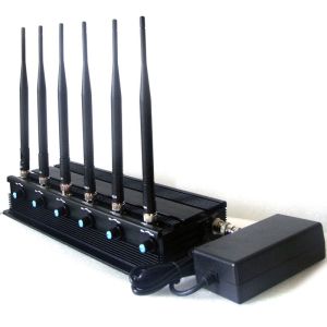 Buy cheap Signal jammer | Adjustable 15W High Power Mobile Phone WiFi UHF Signal Jammer from wholesalers