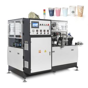 2-16 Oz Carton Cup Making Machine Disposable Paper Cup Forming Paper Cup Sealing