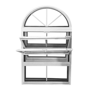 Hurricane Impact Thermal Break Double Hung Sash Aluminum Vertical Up Down