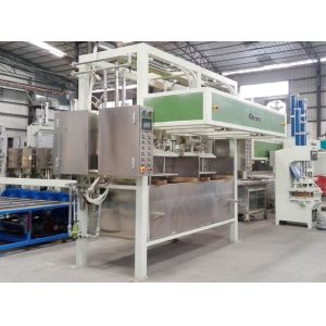 Energy Saving Auto Egg Tray Machinery 2800Pcs / H Pulp Molded Machine