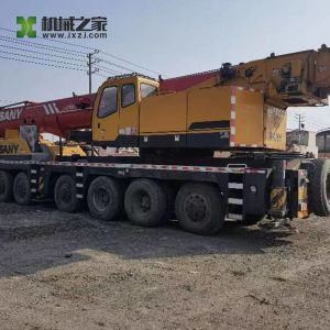 China Sany QY130 Mobile Second Hand Truck Cranes 130ton on sale