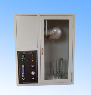 Quality EN137 Fire Testing Equipment , Mask Flame Resistance Flammability Test Chamber for sale