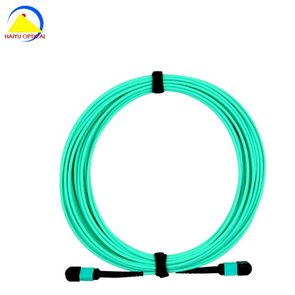 3M 12 Fibers OM3 10G MTP MPO Fiber Optic Patch Cable