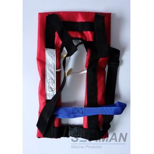 150N EN / ISO Automatic Inflatable Life Jackets 210D Nylon TPU Single Air