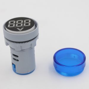 500V AC Voltmeter Waterproof Led Indicator Lights 60Hz