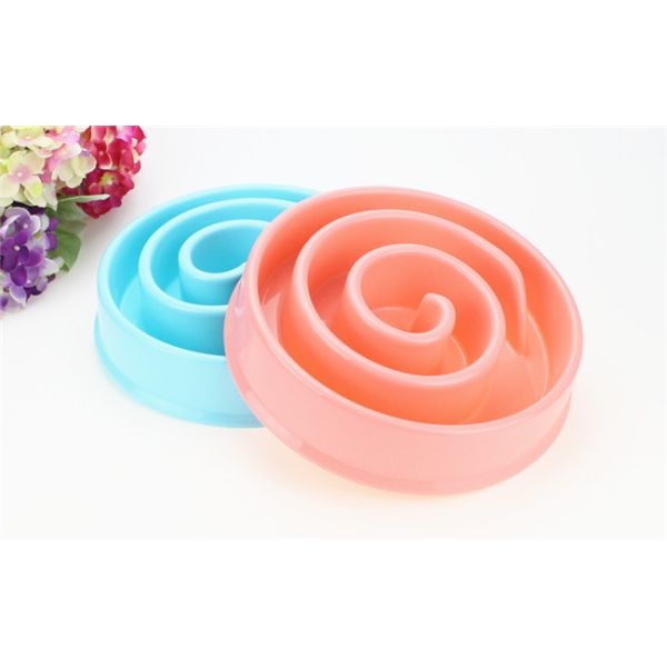 Chock Preventing Pet Feeder Bowl Puppy 190g Dog Feeding Bowl