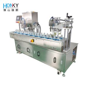 50ml Cosmetic Gel Bottle Liquid Paste Filling Machine 1800bph
