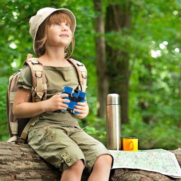 Foreseen Children'S Play Binoculars , 4x30 Binoculars With Distance Measure