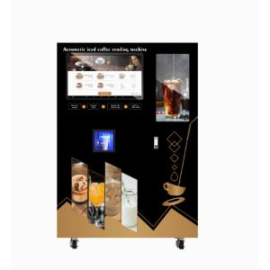 Indoor Outdoor Fully Automatic Juice Vending Machine For Malls Supermarkets